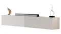 Mirjan24 TV Lowboard Cholon 200, Griffloses Öffnungssystem, 2 Klappe/Tür, TV Board Sideboard, Unterschrank, Fernsehschrank, TV Tisch, Fernsehtisch (Cashmere)