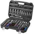Steckschlüsselsatz 172tlg. + Bits, Cr-V, Umschaltknarre, Koffer, Profi