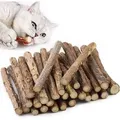30 Katzenminze Sticks Matatabi Kauhölzer Zahnpflege & Katzenspielzeug