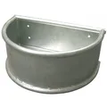 Kerbl 32484 Rundtrog, Schwere Ausführung, Feuerverzinkt, Inhalt 28 l