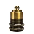M2 OUTLET Lampenfassung E27 vintage Edison Lampensockel Messing EC1616