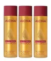 3x Alcina Nutri Shine Shampoo Traubenkernöl 250 ml