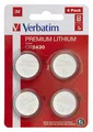 Verbatim 49534 1x4 Verbatim CR 2430 Lithium Batterie           49534