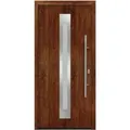EcoStar Haustür Isopro IP 770S Dark Oak 110 cm x 210 cm DIN R
