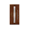 Hörmann Ecostar Haustür "ISOPRO IP 770S", dark oak, 110 x 210 cm (B x H), DIN Rechts