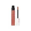Maybelline New York Lippenstift, Super Stay Matte Ink, Flüssig, matt und langanhaltend, Nr. 65 Seductress, 5ml