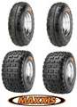 4x Quad Reifen Maxxis RAZR 21x7-10 & 20x11-9  Cross M-931 & M-932  140km/h