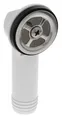 BLANCO 125351 Überlauf rund komplett mit Ablaufrohr VI, weiß