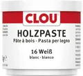 Clou Holzpaste 150 g weiß