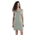 Icebreaker Women Merino 200 Granary Sleev Lichen - L