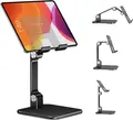 Elitehood Höhenverstellbarer Aluminium iPad Ständer, Verstellbare Tablet Halter