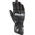 Bering Snap Motorrad Handschuhe, schwarz-weiss, Größe S für Männer