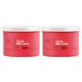 WELLA INVIGO COLOR BRILLIANCE Mask Coarse Maske für kräftiges Haar 2x 500 ml
