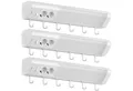 Oktaplex lighting LED Unterbauleuchte Talin 50cm Unterbauleuchte mit Steckdose 1085lm 9,7W, LED, warmweiß, 3000K Lichtleiste mit Schalter und Hacken