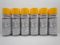 6x SIGNALGELB GELB RAL 1003 LACK LACKSPRAY SPRAY SPRAYDOSE 400ML