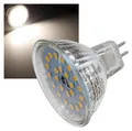 LED Strahler MR16 H55 SMD 120° 4000k 440lm 12V/5W neutralweiß