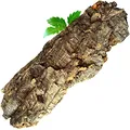XL Korkrinde Korkstück, 50 x 20 cm Naturkork, gereinigt und desinfiziert – ideal für Haustiere (Nager + Vögel) oder Basteln & Hobby (Modellbau), unbehandelte Rinde von der Korkeiche, flach