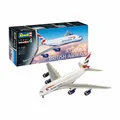 Revell Flugzeug-Modellbausatz Airbus A380-800 British Airways, 1:144, 03922