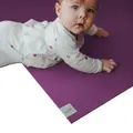 Sanosoft Krabbelmatte, Pflaume, Textil, 180x100 cm, Oeko-Tex® Standard 100, Teppiche & Böden, Teppiche, Teppich Kinderzimmer