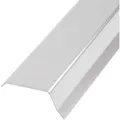 Daprona Attika Dachblech 2m x 45mm Aluminium Silber Giebelblech