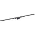 Geberit Duschrinne Cleanline 50, schwarzchrom / gebürstet, 300 - 1100 mm - 154.448.QC.2