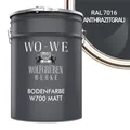 WO-WE Bodenversiegelung Betonfarbe Bodenfarbe Bodenbeschichtung W700 MATT, 1-10L
