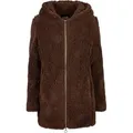 Urban Classics Pelzmantel für Damen Fuy braun M - Braun - M
