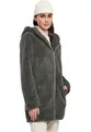 Urban Classics Women's Ladies Sherpa Jacket Jacke, Brown, M