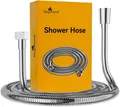 Duschschlauch 1,5m aus Edelstahl Brauseschlauch mit Standard Anschluss Duschb...