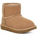 UGG Classic Mini 2 Winterboots Schlupfboot, Casula Boot in hochwertiger Twinface-Machart beige 31 EU (13 US)