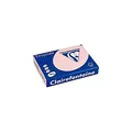 Clairefontaine 1973C - Ries Druckerpapier / Kopierpapier Trophee, Pastell Farben, DIN A4, 80g, 500 Blatt, Rosa, 1 Ries