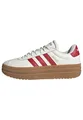 adidas Damen VL Court Bold Shoes Schuhe, core White/Better Scarlet/Gold met