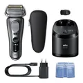 Braun Rasierapparat Bart Series 9 Pro + 5+1 Wiederaufladbar Graphite