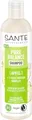 SANTE Naturkosmetik Pure Balance Shampoo Apfel - 250 ml - mit Apfel & 3-Fach Protein Komplex - Feuchtigkeitsshampoo für fettende Ansätze & trockene Spitzen - vegan & dermatologisch getestet