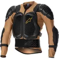 Alpinestars Motorrad Protektor Jacke Gr. XL Bionic Action V2 - sand-schwarz