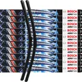 10x Scheibenwischer Wischblatt 3397118955 600mm/575mm AeroTwin SET BOSCH A955S