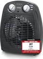 Emerio FH-106737.2, Elektrischer Raumheizlüfter, Drinnen, Flur, Tisch, Schwarz, Drehregler, 2000 W
