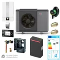 WOLF Hybrid Paket Luft Wärmepumpe CHA 07 400 V Puffer Regelung Pumpengruppe