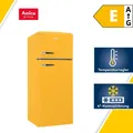 Amica KGC 15633 Y Retro-Kühl-Gefrierkombination, 55 cm breit, 144 cm hoch, 206 L