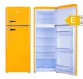 Amica Retro Kühl-Gefrierkombination KGC15633Y gelb 206l 144cm E