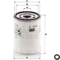 MANN-FILTER Ölfilter mit Dichtung für Ford Transit Kasten 2.0 EcoBlue RWD