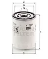 MANN-FILTER W 7034 Ölfilter für FORD