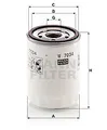 MANN-FILTER W 7034 ÖLFILTER FÜR FORD