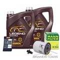 MANN-FILTER ÖLFILTER +10l 0W-30 FÜR FORD TOURNEO TRANSIT 2.0 EcoBlue BJ AB 2015