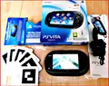 PSVITA 1004 WIFI OLED BILDSCHIRM+OVP+ 16GB+CA.8 GAMES+ARV+LADEKABEL*RATCHET TRI*