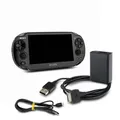 PS Vita Konsole Wifi Baureihe Pch-1004 Schwarz #53A + Ladekabel