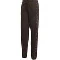 ADIDAS Damen Hose Seasonal Essentials French Terry , Leopardenprint, 3-Streifen