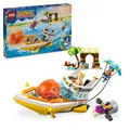 LEGO Sonic The Hedgehog Tails’ Abenteuerboot, interaktives Boot-Spielzeug mit Vi