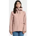 Didriksons Allwetterjacke Damen Übergangsjacke Regenjacke Wasserdicht JOANNA mit Taschen rosa 42 EU