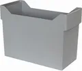 Metzger & Mendle Aufbewahrungsbox Akten-Boy La Prima A4 RC-Kunststoff grau leer